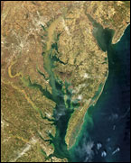 Satellite photo from April 2011. Source: National Aeronautics and Space Administration.