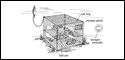 Crab potting drawing from the Virginia Institute of Marine Science