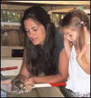 Rachel Dean and her daughter. Credit: Michael W. Fincham
