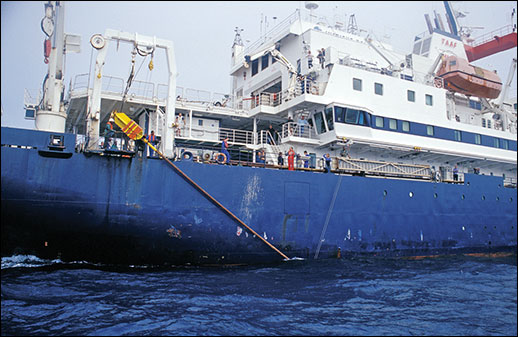 RV Marion Dufresne. Credit: French Polar Institute IPEV.