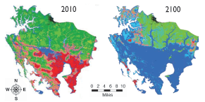 Marsh loss visualization courtesy of University of Texas Map Library