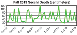 Cocktown Creek graphs adapted from a figure and data used courtesy of the CHESPAX program