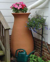 Rain barrel. Credit: Amanda Rockler