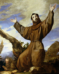 Saint Francis of Assisi by Jusepe de Ribera