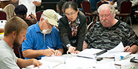 Attendees at a HACCP training session. Photograph, Daniel Pendick