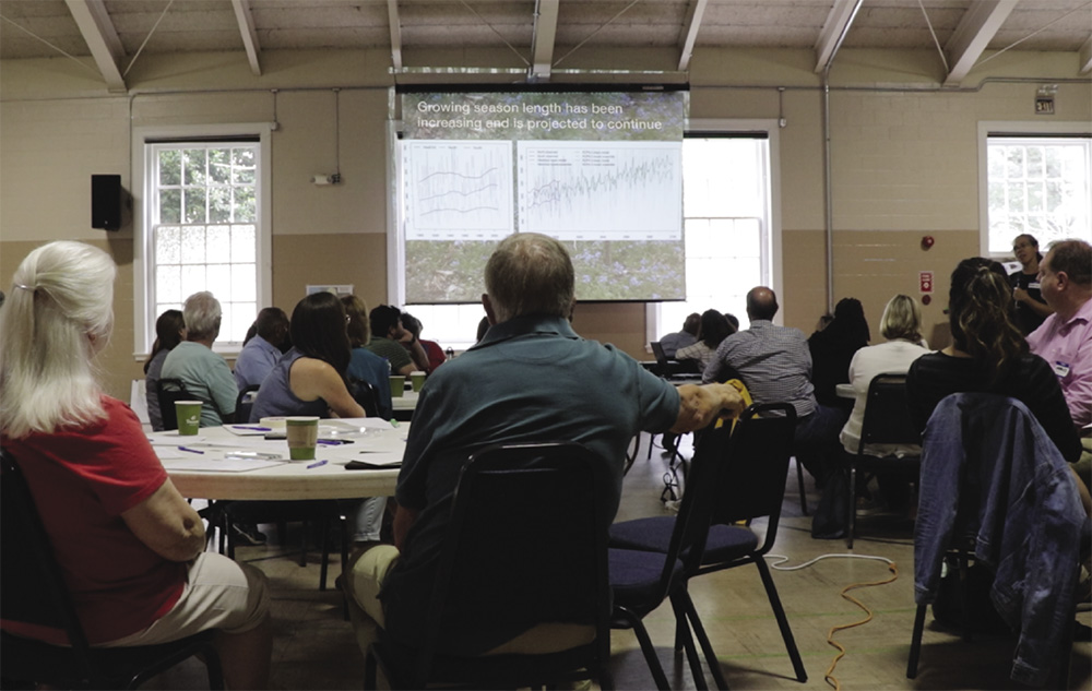 Meeting in Dorchester County. Photo, Corina Paolisso