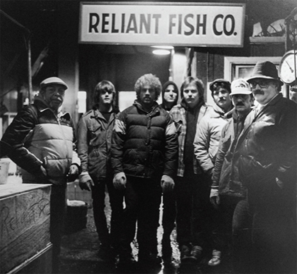 At the old market, men wore jeans and flannels. Photos, courtesy of Reliant Fish Co.