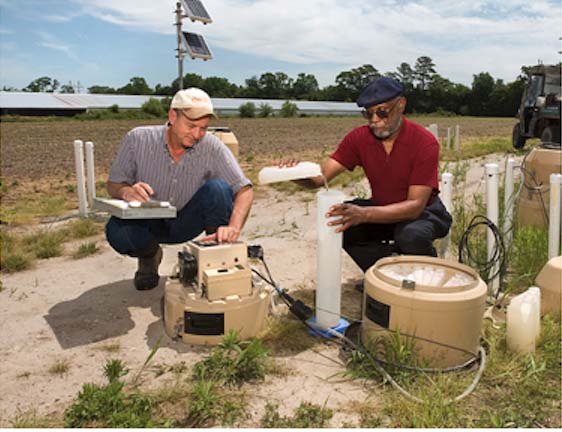 University of Maryland Eastern Shore researchers have been looking at protecting groundwater near farms.