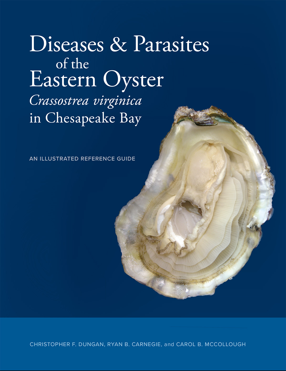 Book cover with image of oyster