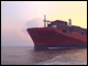 Large cargo ship