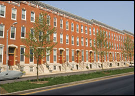 Sandtown-Winchester neighborhood - photo by Skip Brown