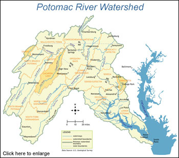 Chesapeake Watershed Map