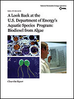 Algae report cover