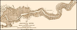 Map of the Anacostia