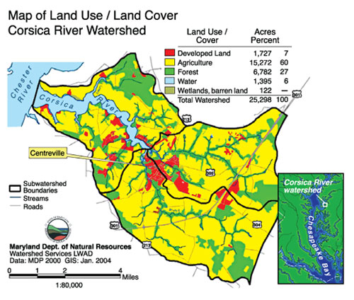 Land use map