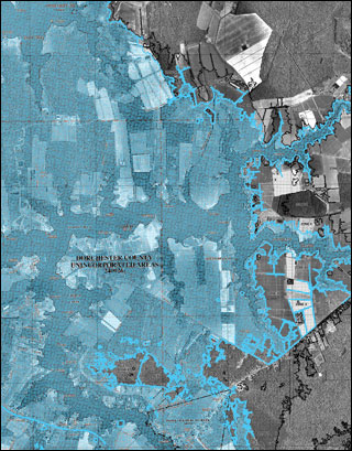 Digital Flood Insurance Rate Map by State of Maryland