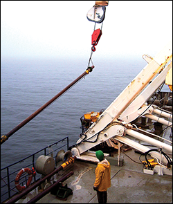 RV Marion Dufresne researcher. Credit: French Polar Institute IPEV