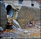 Sewage outfall. Photograph: Courtesy Chesapeake Bay Program
