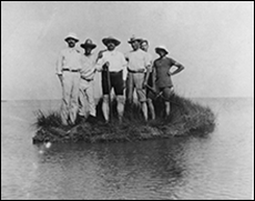 Sharps Island courtesy of the Hanks family