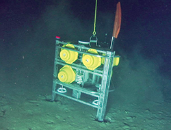 Benthic lander. Credit: NOAA-OER/BOEM/USGS