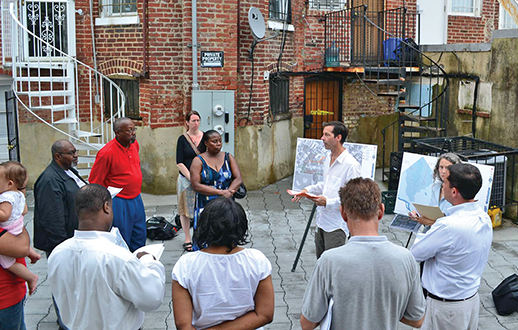 City officials met with residents of the Chevy Chase and Petworth neighborhoods. Credit:  D.C. Department of Energy and Environment