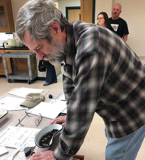 Brent Chippendale drove 40 minutes to learn about bugs in streams in hopes of restoring the ones on his own land.