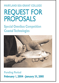 Cover of the Coastal Technologies Request for Proposals